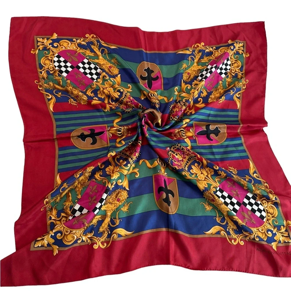 Adrienne Vittadini Multicolored Scarf Size 34 x 35